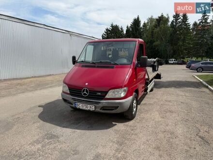 Красный Мерседес Sprinter, объемом двигателя 2.69 л и пробегом 858 тыс. км за 13999 $, фото 1 на Automoto.ua
