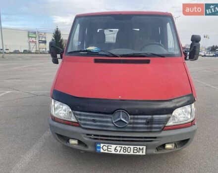 Красный Мерседес Sprinter, объемом двигателя 2.69 л и пробегом 880 тыс. км за 10000 $, фото 1 на Automoto.ua