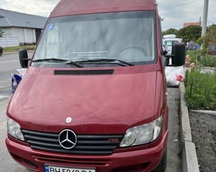 Червоний Мерседес Sprinter, об'ємом двигуна 2.1 л та пробігом 500 тис. км за 7500 $, фото 1 на Automoto.ua