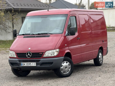 Мерседес Sprinter 2003 у Камінь-Каширський на Automoto.ua Червоний Мерседес Sprinter, об'ємом двигуна 2.2 л та пробігом 417 тис. км за 9500 $, фото 1 на Automoto.ua