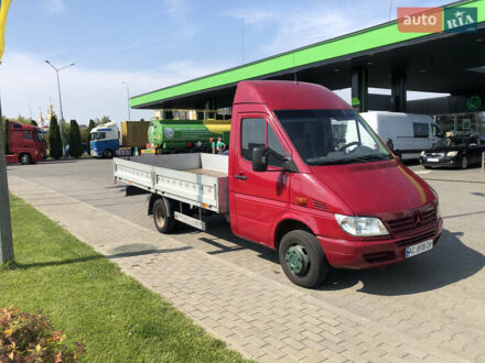 Мерседес Sprinter 2003 в Ковель на Automoto.ua Красный Мерседес Sprinter, объемом двигателя 2.15 л и пробегом 839 тыс. км за 13000 $, фото 1 на Automoto.ua