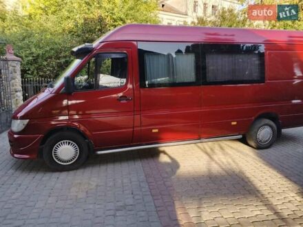 Мерседес Sprinter 2003 у Чорткові на Automoto.ua Червоний Мерседес Sprinter, об'ємом двигуна 2.15 л та пробігом 650 тис. км за 9500 $, фото 1 на Automoto.ua