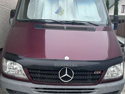 Червоний Мерседес Sprinter, об'ємом двигуна 2.2 л та пробігом 306 тис. км за 13994 $, фото 1 на Automoto.ua