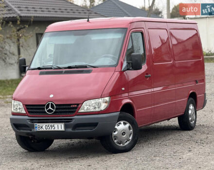 Мерседес Sprinter 2003 в Камень-Каширский на Automoto.ua Красный Мерседес Sprinter, объемом двигателя 2.15 л и пробегом 417 тыс. км за 9500 $, фото 1 на Automoto.ua