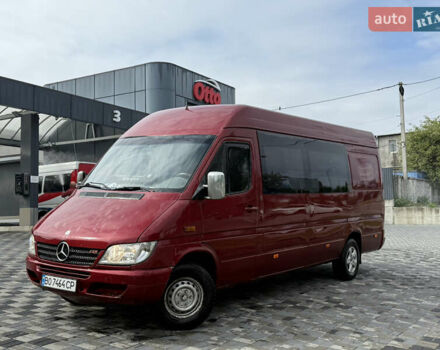 Красный Мерседес Sprinter, объемом двигателя 2.1 л и пробегом 245 тыс. км за 5999 $, фото 1 на Automoto.ua