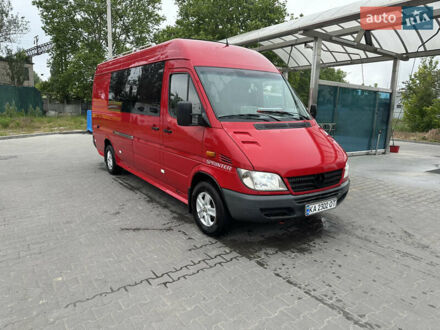 Мерседес Sprinter 2003 в Одессе на Automoto.ua Красный Мерседес Sprinter, объемом двигателя 2.15 л и пробегом 900 тыс. км за 9300 $, фото 1 на Automoto.ua