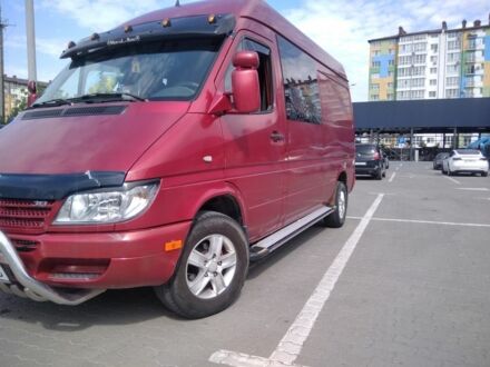 Мерседес Sprinter 2003 в Ивано-Франковске на Automoto.ua Красный Мерседес Sprinter, объемом двигателя 2.1 л и пробегом 650 тыс. км за 7400 $, фото 1 на Automoto.ua