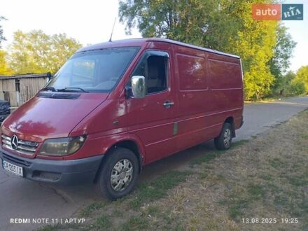 Мерседес Sprinter 2003 в Кривом Озере на Automoto.ua Красный Мерседес Sprinter, объемом двигателя 2.2 л и пробегом 480 тыс. км за 8300 $, фото 1 на Automoto.ua