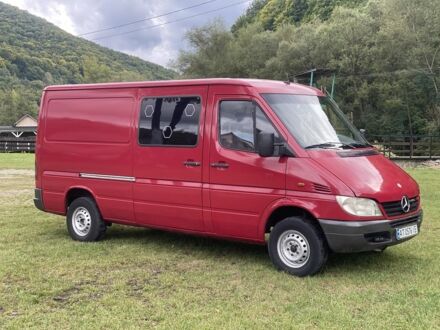 Мерседес Sprinter 2004 в Вижнице на Automoto.ua Красный Мерседес Sprinter, объемом двигателя 2.1 л и пробегом 700 тыс. км за 7880 $, фото 1 на Automoto.ua
