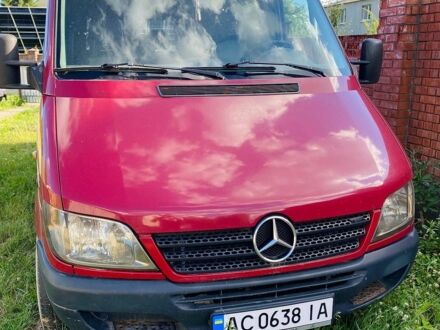 Червоний Мерседес Sprinter, об'ємом двигуна 2.69 л та пробігом 511 тис. км за 8700 $, фото 1 на Automoto.ua