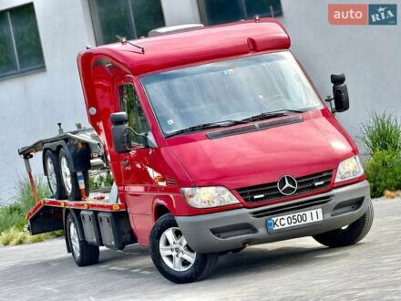 Червоний Мерседес Sprinter, об'ємом двигуна 2.2 л та пробігом 570 тис. км за 16500 $, фото 1 на Automoto.ua