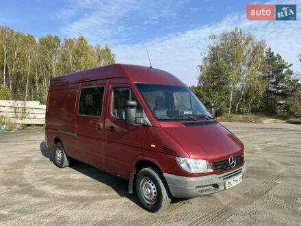 Мерседес Sprinter 2005 в Сарнах на Automoto.ua Красный Мерседес Sprinter, объемом двигателя 2.2 л и пробегом 606 тыс. км за 8700 $, фото 1 на Automoto.ua