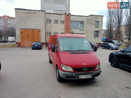 Мерседес Sprinter 2005 в Хмельницком на Automoto.ua Красный Мерседес Sprinter, объемом двигателя 2.2 л и пробегом 5 тыс. км за 7000 $, фото 1 на Automoto.ua