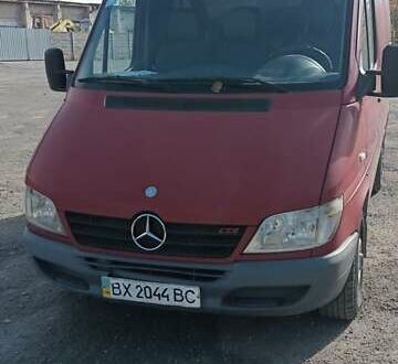 Червоний Мерседес Sprinter, об'ємом двигуна 2.15 л та пробігом 465 тис. км за 5200 $, фото 1 на Automoto.ua