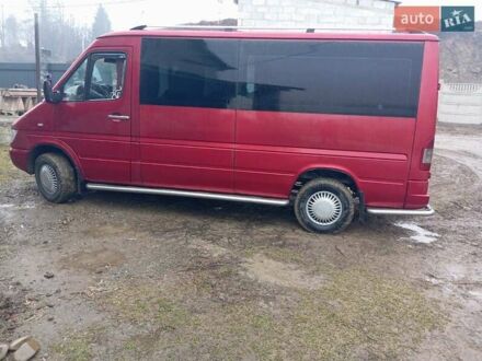 Мерседес Sprinter 2005 в Тячеве на Automoto.ua Красный Мерседес Sprinter, объемом двигателя 2.1 л и пробегом 30 тыс. км за 6400 $, фото 1 на Automoto.ua