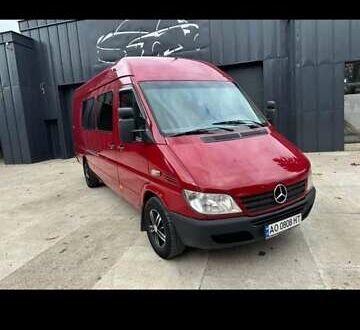 Мерседес Sprinter 2005 в Ужгороде на Automoto.ua Красный Мерседес Sprinter, объемом двигателя 2.7 л и пробегом 5 тыс. км за 11500 $, фото 1 на Automoto.ua