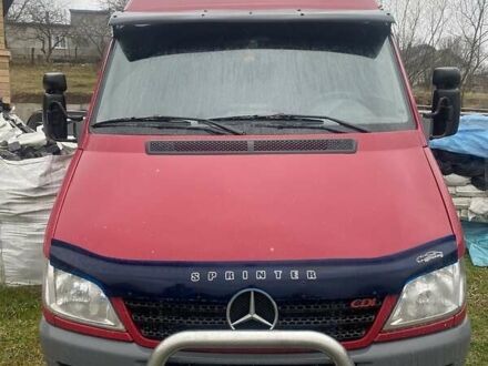 Мерседес Sprinter 2005 в Черновцах на Automoto.ua Красный Мерседес Sprinter, объемом двигателя 2.7 л и пробегом 771 тыс. км за 8499 $, фото 1 на Automoto.ua