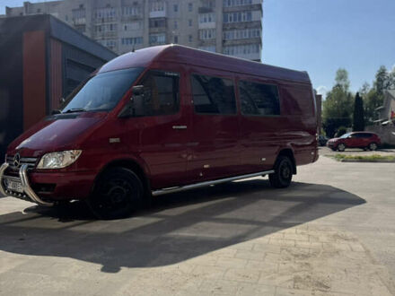 Мерседес Sprinter 2005 у Калуше на Automoto.ua Червоний Мерседес Sprinter, об'ємом двигуна 2.7 л та пробігом 80 тис. км за 15999 $, фото 1 на Automoto.ua