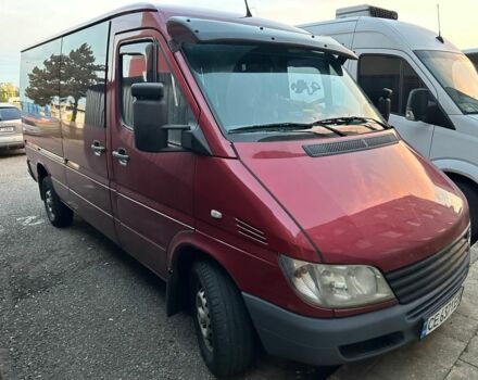 Червоний Мерседес Sprinter, об'ємом двигуна 2.1 л та пробігом 250 тис. км за 8100 $, фото 1 на Automoto.ua