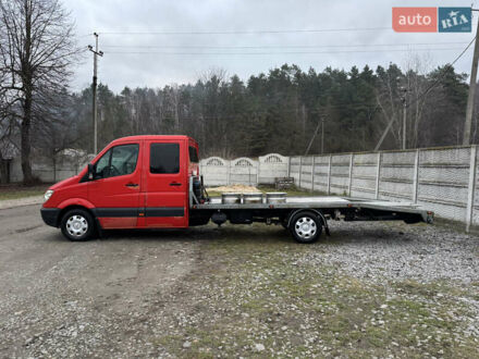 Красный Мерседес Sprinter, объемом двигателя 2.2 л и пробегом 550 тыс. км за 15000 $, фото 1 на Automoto.ua