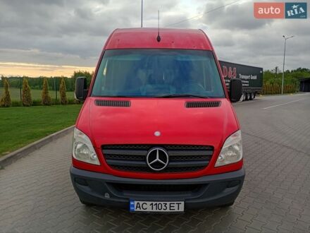 Красный Мерседес Sprinter, объемом двигателя 2.2 л и пробегом 900 тыс. км за 9200 $, фото 1 на Automoto.ua