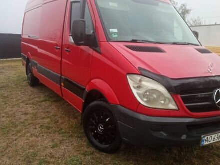 Червоний Мерседес Sprinter, об'ємом двигуна 2.1 л та пробігом 450 тис. км за 10468 $, фото 1 на Automoto.ua