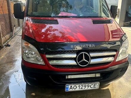 Мерседес Sprinter 2008 в Закарпатье на Automoto.ua Красный Мерседес Sprinter, объемом двигателя 2.1 л и пробегом 600 тыс. км за 12500 $, фото 1 на Automoto.ua