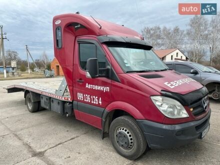 Червоний Мерседес Sprinter, об'ємом двигуна 2.2 л та пробігом 116 тис. км за 18900 $, фото 1 на Automoto.ua