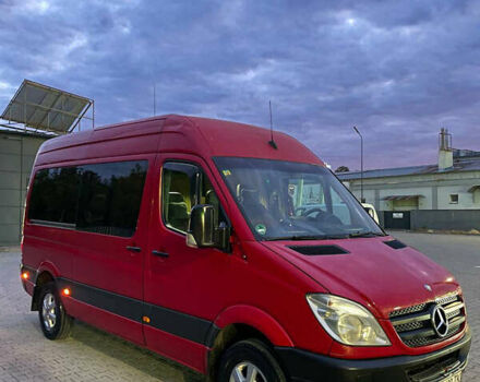 Красный Мерседес Sprinter, объемом двигателя 2.15 л и пробегом 760 тыс. км за 14000 $, фото 1 на Automoto.ua
