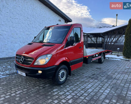 Красный Мерседес Sprinter, объемом двигателя 3 л и пробегом 700 тыс. км за 19500 $, фото 1 на Automoto.ua