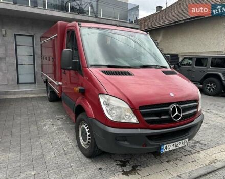 Красный Мерседес Sprinter, объемом двигателя 2.14 л и пробегом 320 тыс. км за 20759 $, фото 1 на Automoto.ua