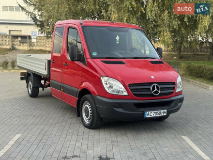 Красный Мерседес Sprinter, объемом двигателя 2.2 л и пробегом 281 тыс. км за 17800 $, фото 1 на Automoto.ua