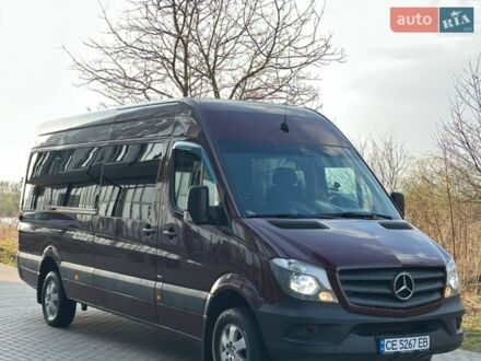 Красный Мерседес Sprinter, объемом двигателя 2.7 л и пробегом 400 тыс. км за 15950 $, фото 1 на Automoto.ua