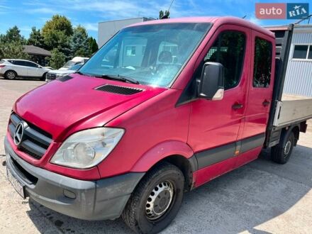 Красный Мерседес Sprinter, объемом двигателя 2.14 л и пробегом 446 тыс. км за 15250 $, фото 1 на Automoto.ua