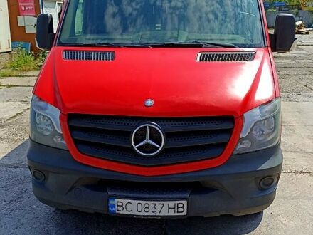 Червоний Мерседес Sprinter, об'ємом двигуна 2.1 л та пробігом 404 тис. км за 17000 $, фото 1 на Automoto.ua