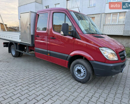 Красный Мерседес Sprinter, объемом двигателя 2.2 л и пробегом 246 тыс. км за 23400 $, фото 1 на Automoto.ua
