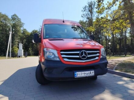 Червоний Мерседес Sprinter, об'ємом двигуна 2.2 л та пробігом 380 тис. км за 15909 $, фото 1 на Automoto.ua