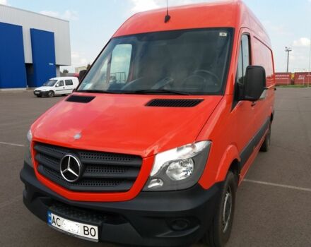 Красный Мерседес Sprinter, объемом двигателя 2.2 л и пробегом 372 тыс. км за 14950 $, фото 1 на Automoto.ua