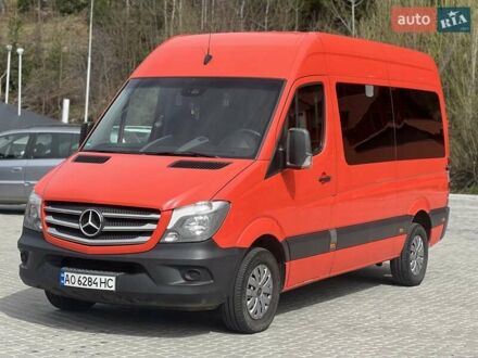 Червоний Мерседес Sprinter, об'ємом двигуна 2.1 л та пробігом 348 тис. км за 17500 $, фото 1 на Automoto.ua