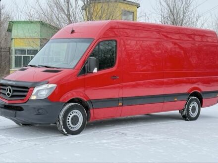 Красный Мерседес Sprinter, объемом двигателя 2.7 л и пробегом 360 тыс. км за 15500 $, фото 1 на Automoto.ua
