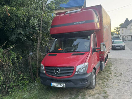 Мерседес Sprinter 2016 в Тячеве на Automoto.ua Красный Мерседес Sprinter, объемом двигателя 3 л и пробегом 6 тыс. км за 21000 $, фото 1 на Automoto.ua