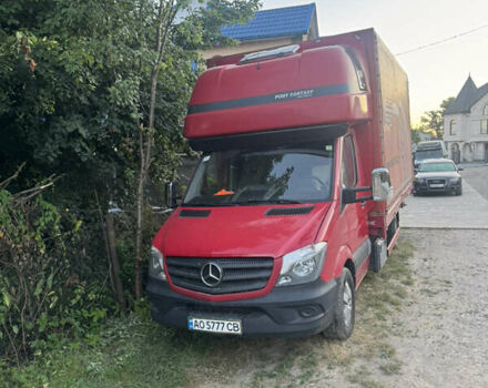 Красный Мерседес Sprinter, объемом двигателя 3 л и пробегом 6 тыс. км за 21000 $, фото 1 на Automoto.ua