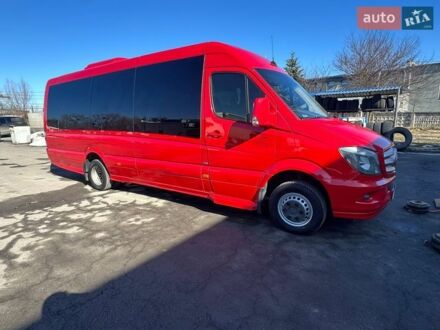 Червоний Мерседес Sprinter, об'ємом двигуна 3 л та пробігом 600 тис. км за 50000 $, фото 1 на Automoto.ua