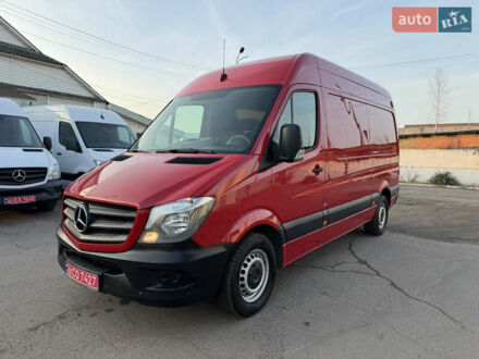 Мерседес Sprinter 2017 в Ровно на Automoto.ua Красный Мерседес Sprinter, объемом двигателя 2.2 л и пробегом 310 тыс. км за 18700 $, фото 1 на Automoto.ua