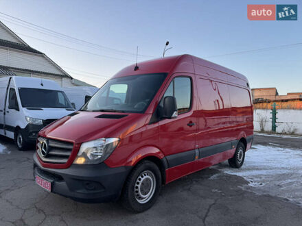 Мерседес Sprinter 2017 в Ровно на Automoto.ua Красный Мерседес Sprinter, объемом двигателя 2.2 л и пробегом 331 тыс. км за 18900 $, фото 1 на Automoto.ua
