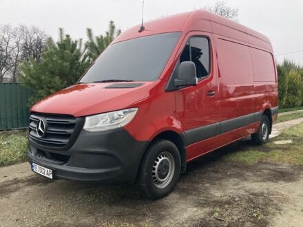 Красный Мерседес Sprinter, объемом двигателя 2.1 л и пробегом 364 тыс. км за 22900 $, фото 1 на Automoto.ua