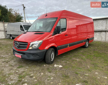 Красный Мерседес Sprinter, объемом двигателя 2.2 л и пробегом 291 тыс. км за 22499 $, фото 1 на Automoto.ua