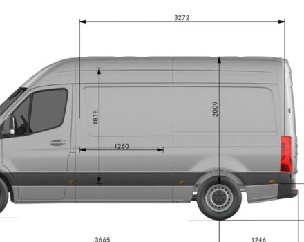 купити нове авто Мерседес Sprinter 2024 року від офіційного дилера Галичина-Авто Мерседес фото