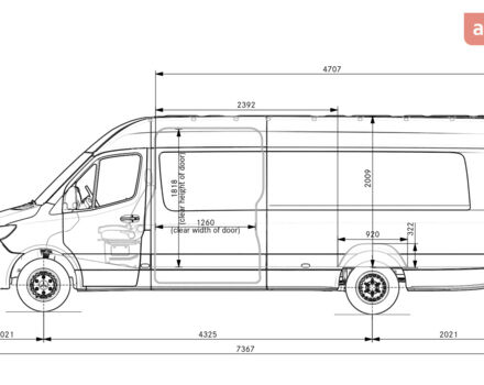 купити нове авто Мерседес Sprinter 2024 року від офіційного дилера Полтава-Авто Мерседес фото