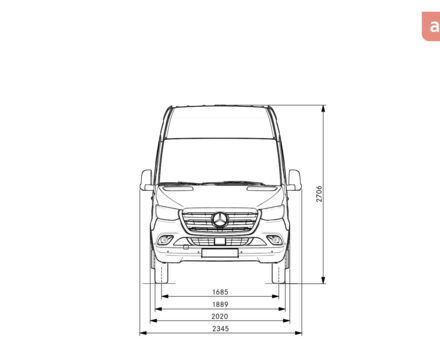 Мерседес Sprinter, об'ємом двигуна 2.14 л та пробігом 0 тис. км за 58746 $, фото 24 на Automoto.ua